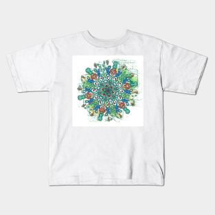 PRETTY ART MANDALA #44 Kids T-Shirt